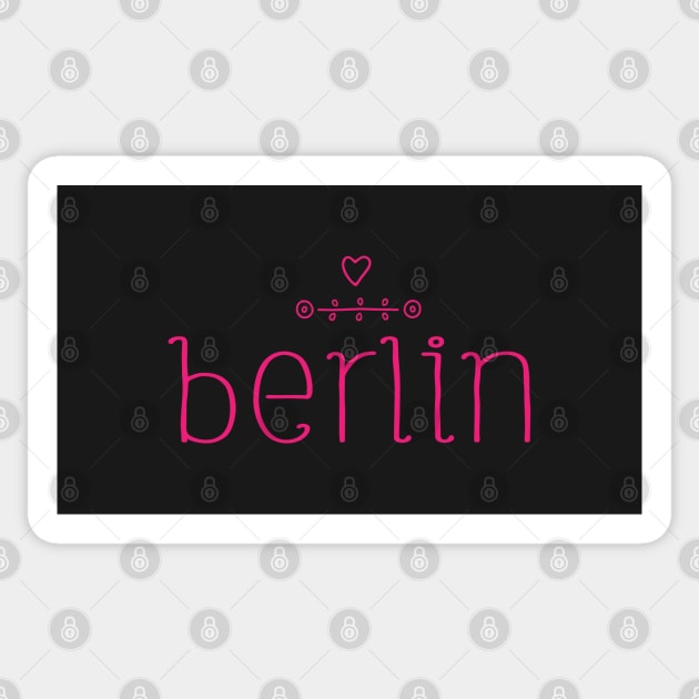 Berlin, Germany Sticker by designspeak